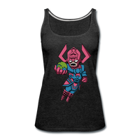 Character #28 Women’s Premium Tank Top - charcoal gray