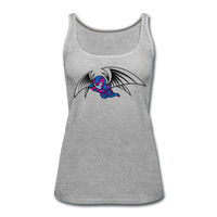 Character #27 Women’s Premium Tank Top - heather gray