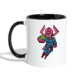 Character #28 Contrast Coffee Mug - white/black