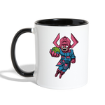 Character #28 Contrast Coffee Mug - white/black