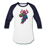 Character #28 Baseball T-Shirt - white/navy