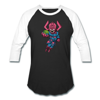 Character #28 Baseball T-Shirt - black/white