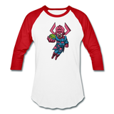 Character #28 Baseball T-Shirt - white/red