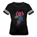 Character #28 Women’s Vintage Sport T-Shirt - black/white