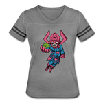 Character #28 Women’s Vintage Sport T-Shirt - heather gray/charcoal