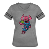 Character #28 Women’s Vintage Sport T-Shirt - heather gray/charcoal