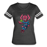Character #28 Women’s Vintage Sport T-Shirt - vintage smoke/white