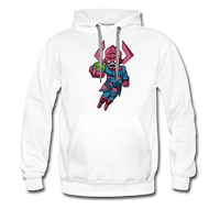 Character #28 Men’s Premium Hoodie - white