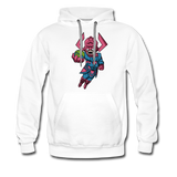 Character #28 Men’s Premium Hoodie - white