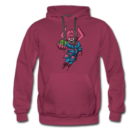 Character #28 Men’s Premium Hoodie - burgundy