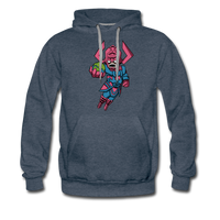 Character #28 Men’s Premium Hoodie - heather denim