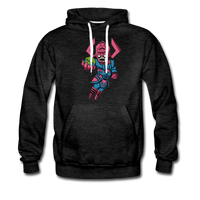 Character #28 Men’s Premium Hoodie - charcoal gray