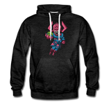 Character #28 Men’s Premium Hoodie - charcoal gray