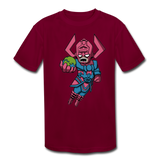 Character #28 Kids' Moisture Wicking Performance T-Shirt - burgundy