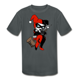 Character #29 Kids' Moisture Wicking Performance T-Shirt - charcoal