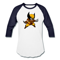 Character #30 Baseball T-Shirt - white/navy