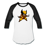 Character #30 Baseball T-Shirt - white/black