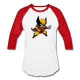 Character #30 Baseball T-Shirt - white/red