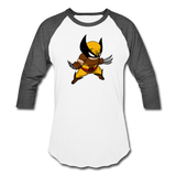 Character #30 Baseball T-Shirt - white/charcoal
