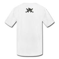 Character #30 Kids' Moisture Wicking Performance T-Shirt - white