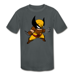 Character #30 Kids' Moisture Wicking Performance T-Shirt - charcoal