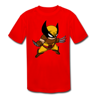 Character #30 Kids' Moisture Wicking Performance T-Shirt - red