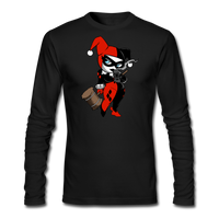 Character #29 Men's Long Sleeve T-Shirt by Next Level - black