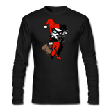 Character #29 Men's Long Sleeve T-Shirt by Next Level - black