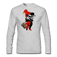 Character #29 Men's Long Sleeve T-Shirt by Next Level - heather gray