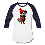 Character #29 Baseball T-Shirt - white/navy