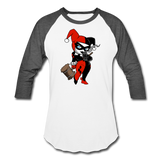 Character #29 Baseball T-Shirt - white/charcoal