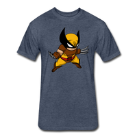 Character #30 Fitted Cotton/Poly T-Shirt by Next Level - heather navy