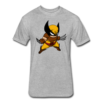 Character #30 Fitted Cotton/Poly T-Shirt by Next Level - heather gray