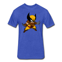 Character #30 Fitted Cotton/Poly T-Shirt by Next Level - heather royal