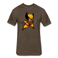Character #30 Fitted Cotton/Poly T-Shirt by Next Level - heather espresso