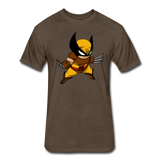 Character #30 Fitted Cotton/Poly T-Shirt by Next Level - heather espresso