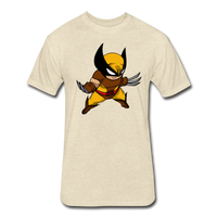 Character #30 Fitted Cotton/Poly T-Shirt by Next Level - heather cream