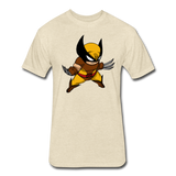 Character #30 Fitted Cotton/Poly T-Shirt by Next Level - heather cream