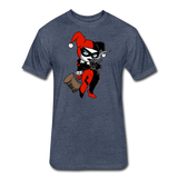 Character #29 Fitted Cotton/Poly T-Shirt by Next Level - heather navy