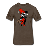 Character #29 Fitted Cotton/Poly T-Shirt by Next Level - heather espresso
