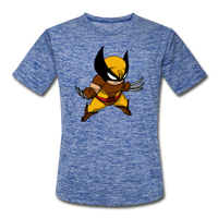 Character #30 Men’s Moisture Wicking Performance T-Shirt - heather blue