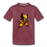 Character #30 Kids' Premium T-Shirt - heather burgundy