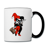 Character #29 Contrast Coffee Mug - white/black