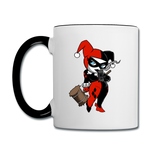 Character #29 Contrast Coffee Mug - white/black