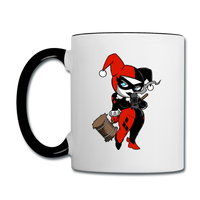 Character #29 Contrast Coffee Mug - white/black