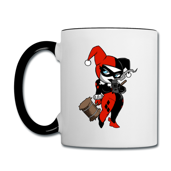 Character #29 Contrast Coffee Mug - white/black