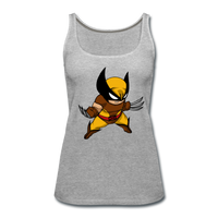 Character #30 Women’s Premium Tank Top - heather gray