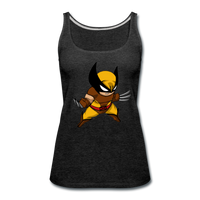 Character #30 Women’s Premium Tank Top - charcoal gray