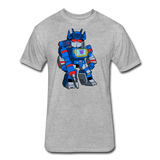 Character #31 Fitted Cotton/Poly T-Shirt by Next Level - heather gray