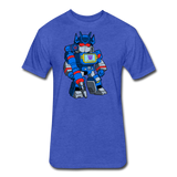 Character #31 Fitted Cotton/Poly T-Shirt by Next Level - heather royal